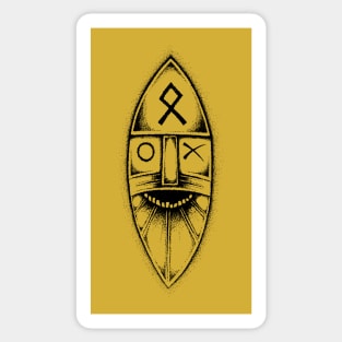 Odin / Wotan / Wodan Drawing Sticker